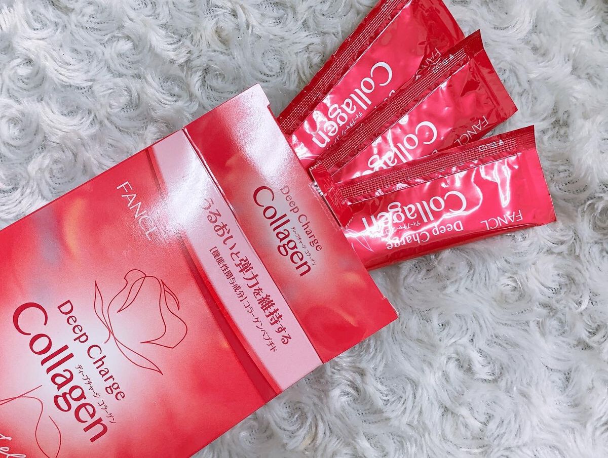 ディープチャージ コラーゲン スティックゼリー/ファンケル/美容サプリメントを使ったクチコミ(3枚目)