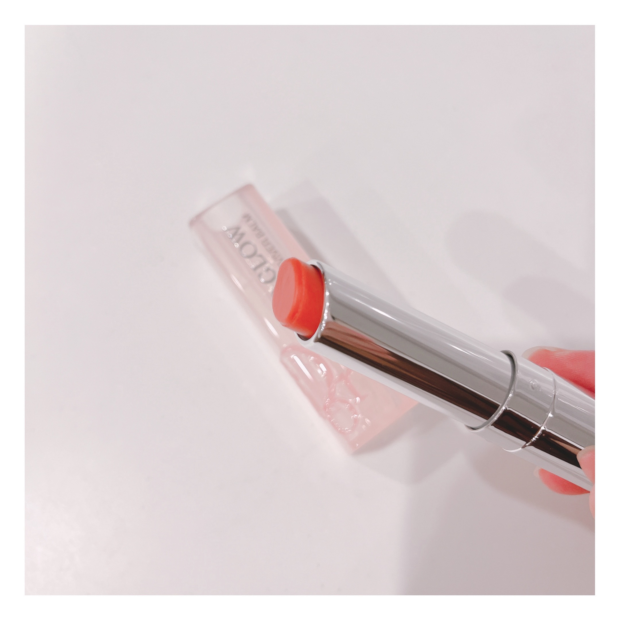 ディオール アディクト リップ グロウ 012 ローズウッド/Dior/リップバームを使ったクチコミ（2枚目）