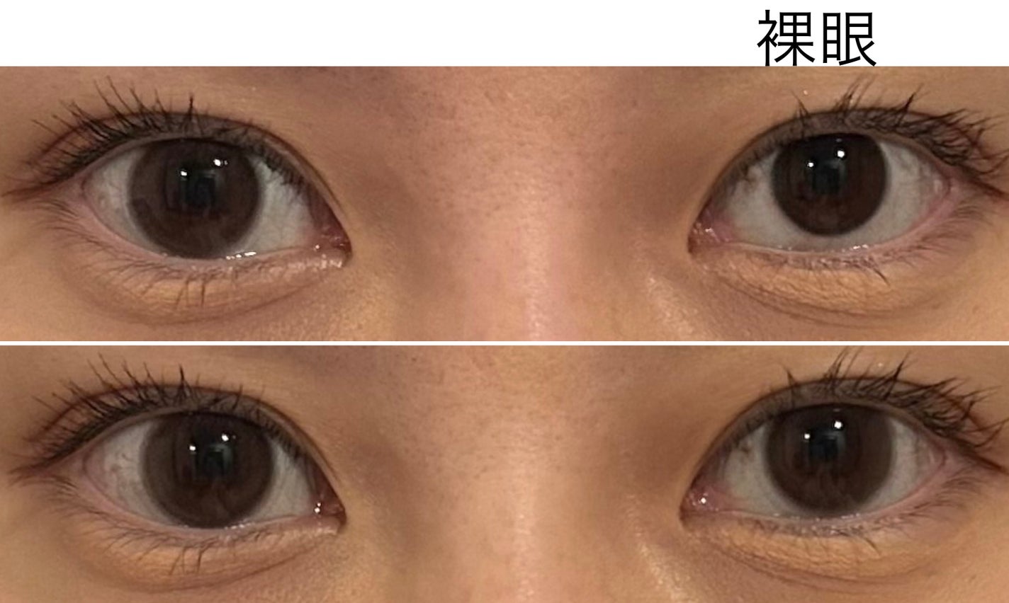 LARME MELTY SERIES(ラルムメルティシリーズ)/LARME/カラーコンタクトレンズを使ったクチコミ(3枚目)