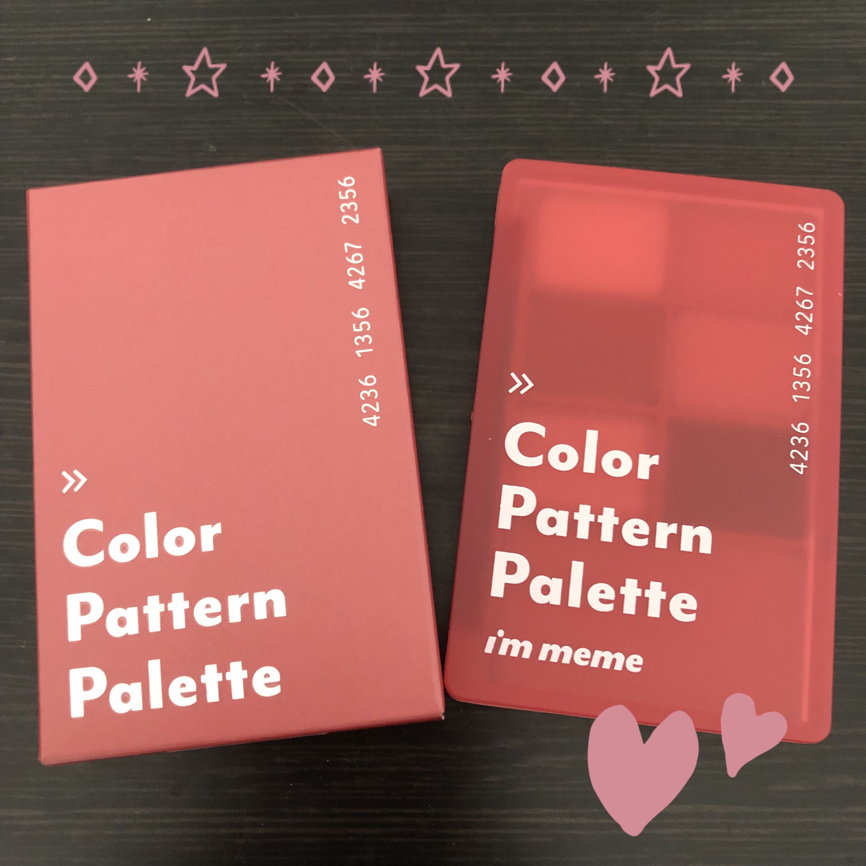 カラーパターンパレット/i’m meme/マルチパレットを使ったクチコミ（1枚目）