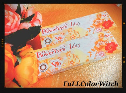 フラワーアイズ ワンデー/株式会社ビューフロンティア/ワンデー(1DAY)カラコンを使ったクチコミ(1枚目)