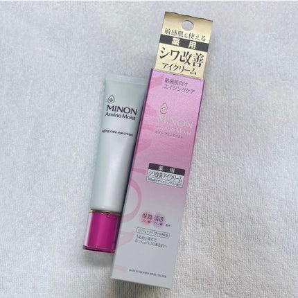 ミノン アミノモイスト エイジングケア アイクリーム/ミノン/アイケア・アイクリームを使ったクチコミ(1枚目)