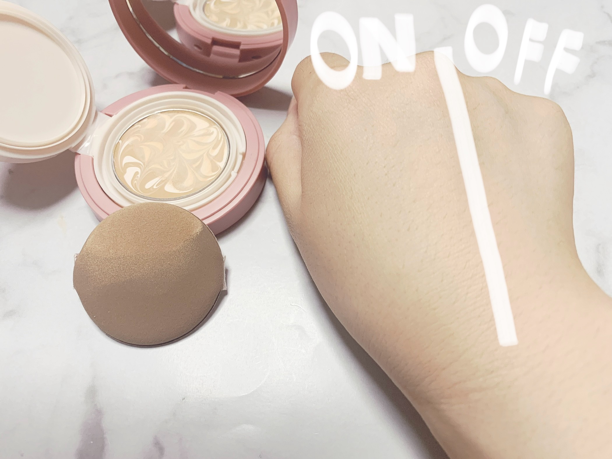 ヴェールヌーディ エッセンスパクトグロウ/AGE20’s/クリーム・エマルジョンファンデーションを使ったクチコミ（3枚目）