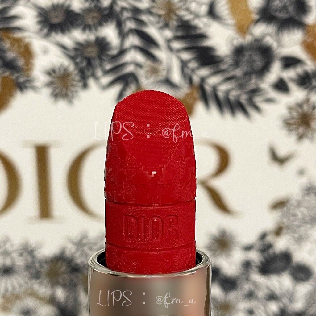 Dior ルージュディオール　千鳥格子 999V