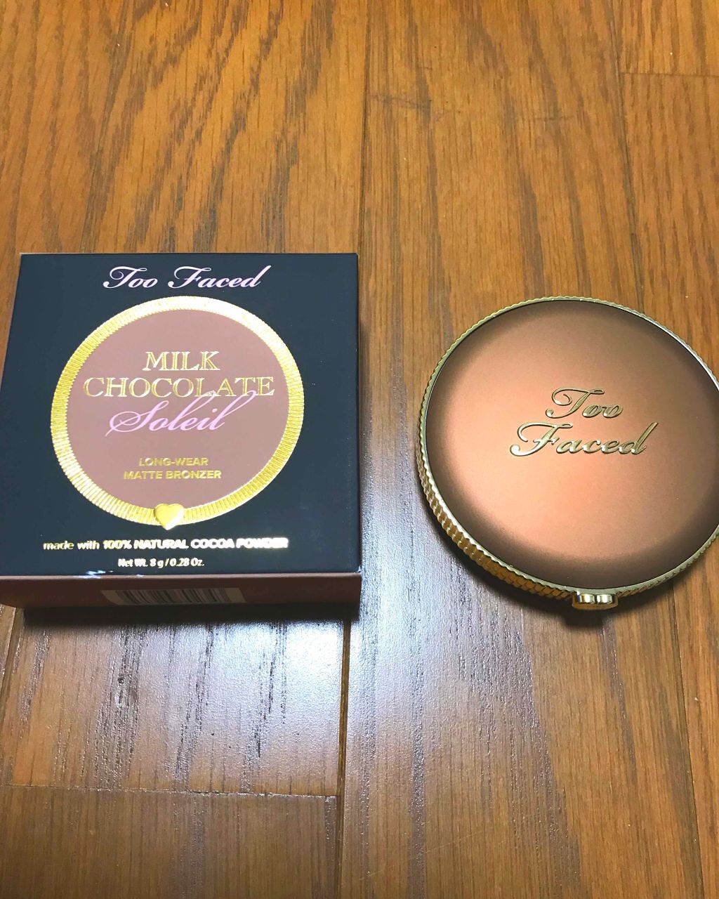 ミルクチョコレート ソレイユ ロングウェア マット ブロンザー/Too Faced/ブロンザーを使ったクチコミ（1枚目）
