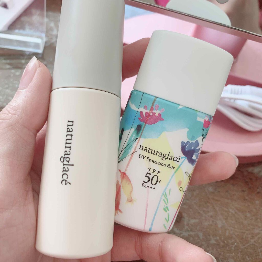 ウォータリーファンデーション N 01 ライトベージュ/ナチュラグラッセ/リキッドファンデーションを使ったクチコミ（1枚目）