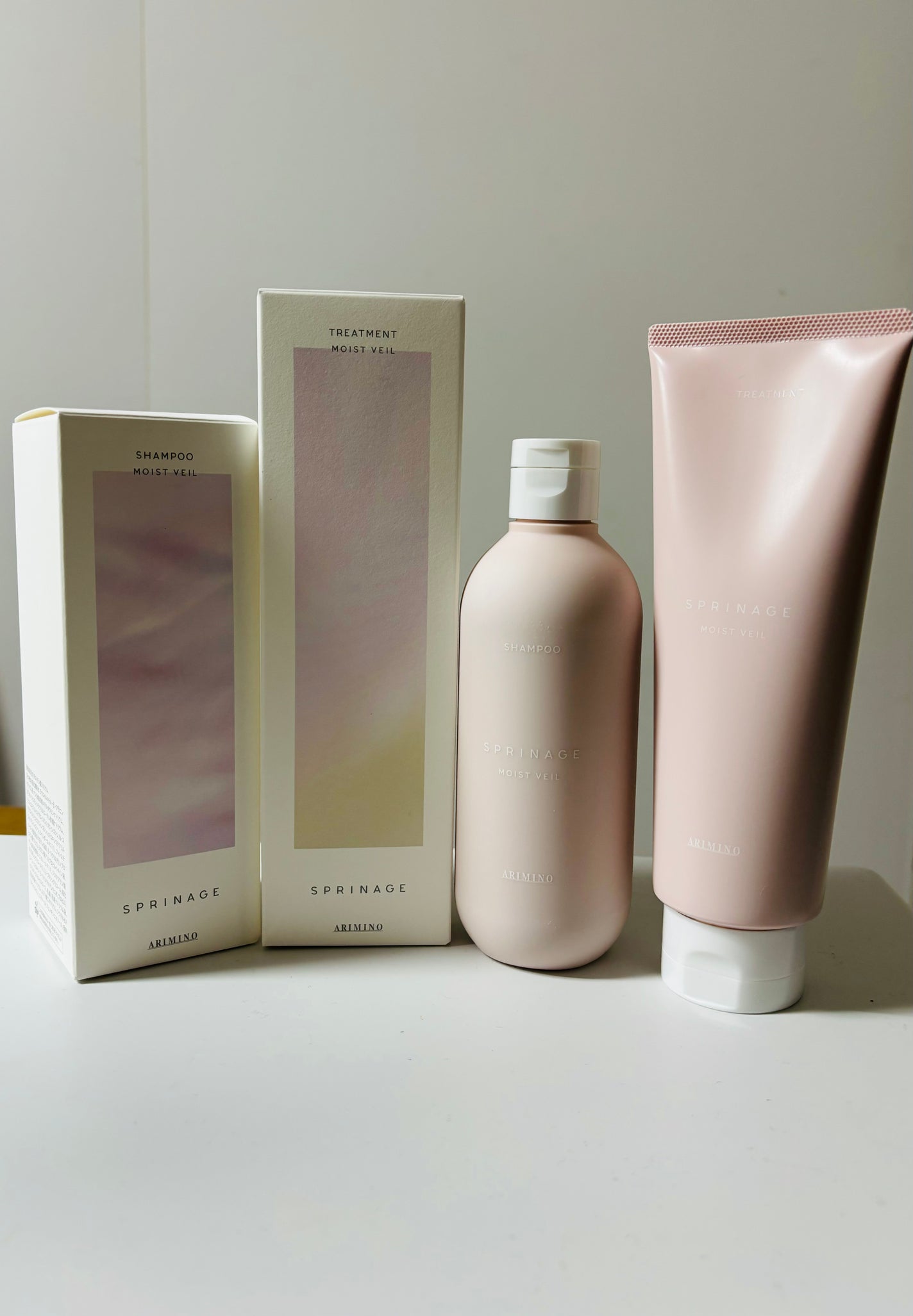 スプリナージュ シャンプー/トリートメント モイストヴェール/アリミノ/サロンシャンプーを使ったクチコミ(1枚目)