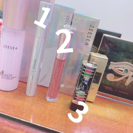 大英博物館 エジプトシリーズ アイシャドウパレット/ZEESEA/アイシャドウパレットを使ったクチコミ(1枚目)