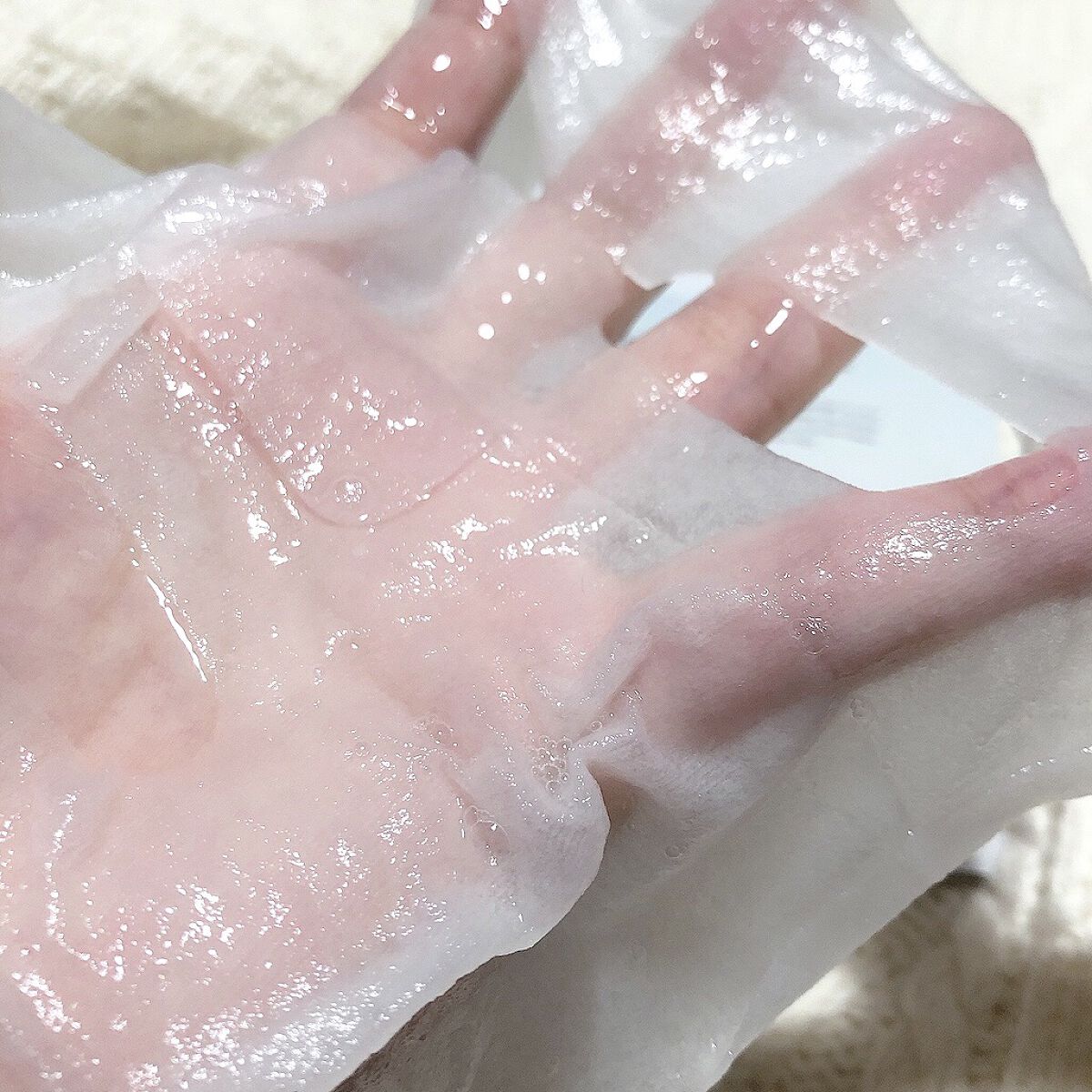 ガラクナイアシン エッセンスマスク/manyo/シートマスク・パックを使ったクチコミ（3枚目）