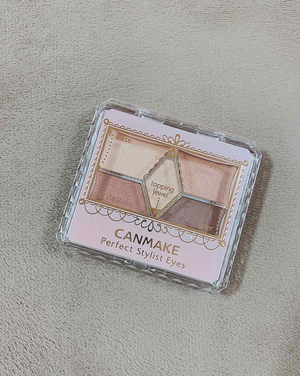 【旧品】パーフェクトスタイリストアイズ/キャンメイク/アイシャドウパレットを使ったクチコミ（1枚目）