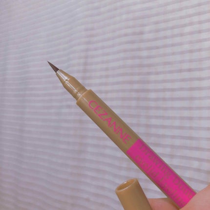 描くふたえアイライナー/CEZANNE/リキッドアイライナーを使ったクチコミ(2枚目)