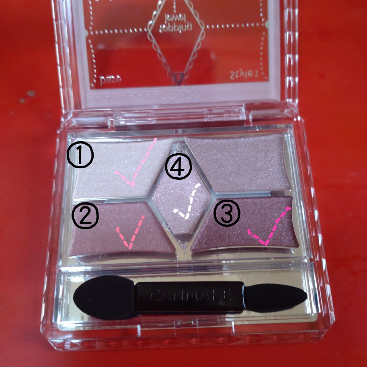 リアルラスティングアイペンシル24hWPk バーガンディ(竈門禰豆子)/K-パレット/ペンシルアイライナーを使ったクチコミ（2枚目）