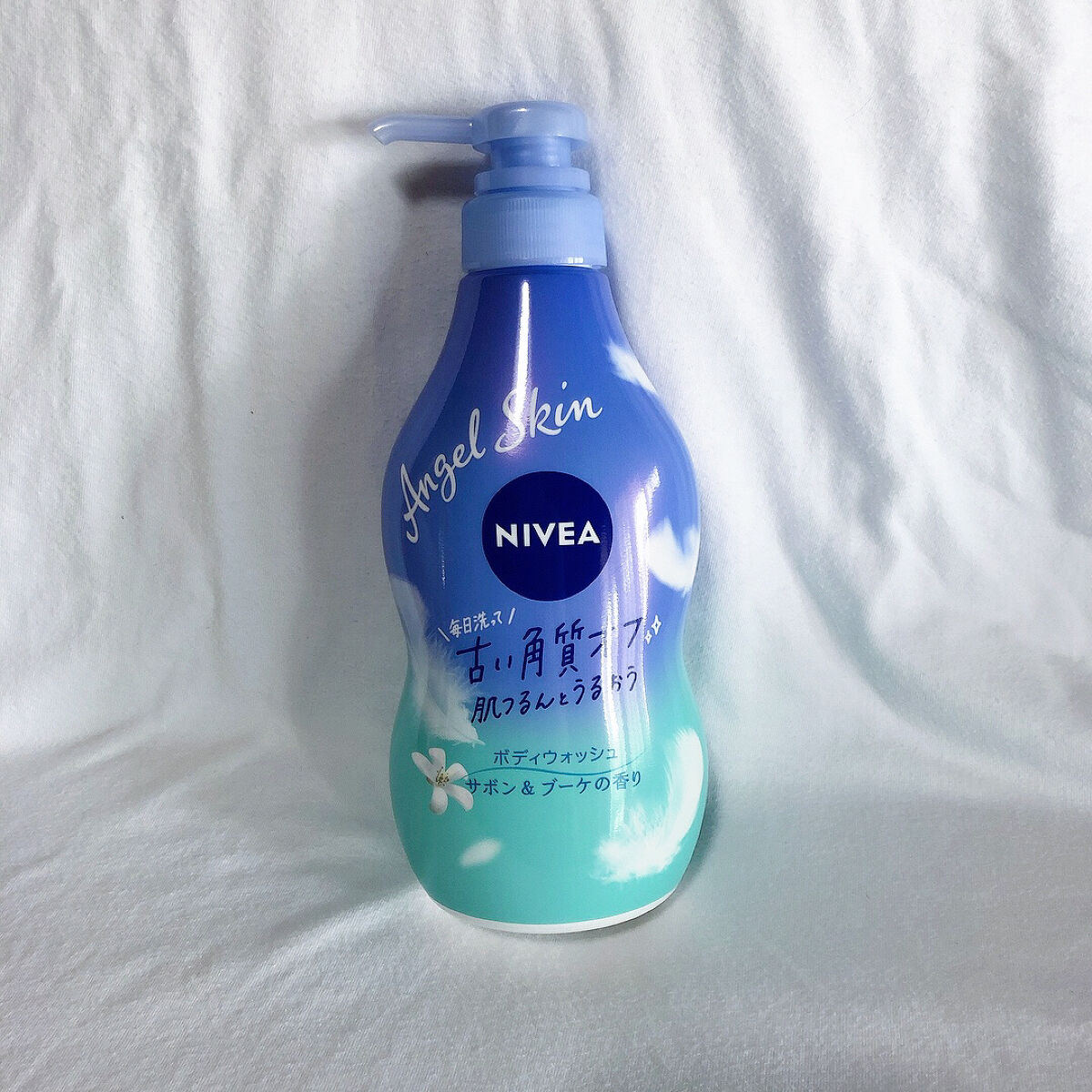 エンジェルスキン ボディウォッシュ サボン＆ブーケの香り/ニベア/ボディソープを使ったクチコミ（2枚目）