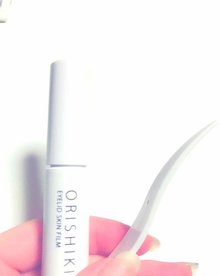 【旧品】オリシキ アイリッドスキンフィルム/D-UP/二重まぶた用アイテムを使ったクチコミ(2枚目)