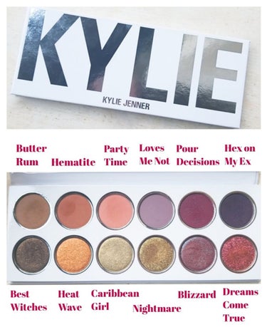 Empty-White Palette Kylie Cosmetics