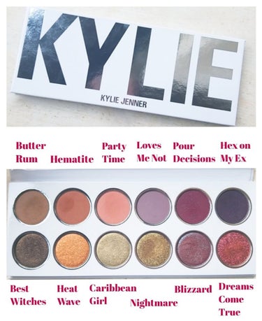 Kylie Cosmetics(カイリーコスメティクス)のパウダーアイシャドウ18選 Kylie Cosmetics(カイリーコスメティクス)のパウダーアイシャドウ18選