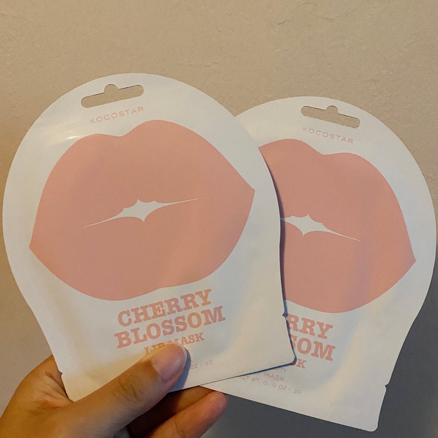 リップマスク チェリーブロッサム/KOCOSTAR(ココスター)/シートマスク・パックを使ったクチコミ(3枚目)