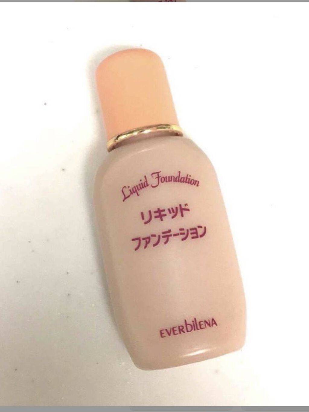 エバビレーナ リキッドファンデーション/DAISO/リキッドファンデーションを使ったクチコミ（1枚目）
