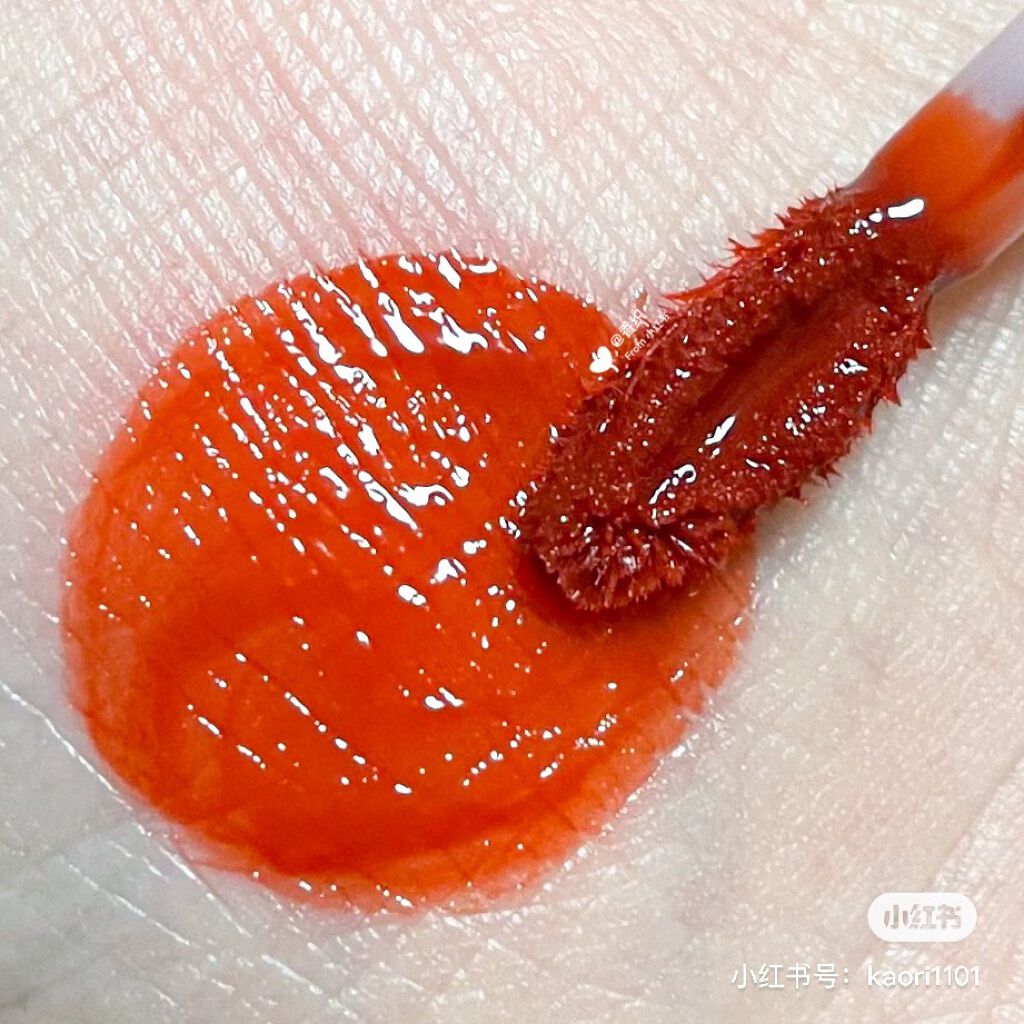 浮生若夢シリーズ 天空リップティントグロス/CATKIN/リップティントを使ったクチコミ(7枚目)