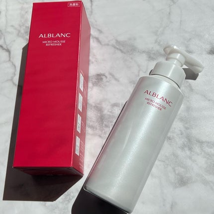 マイクロムース リフレッシャー/ALBLANC/泡洗顔を使ったクチコミ(5枚目)