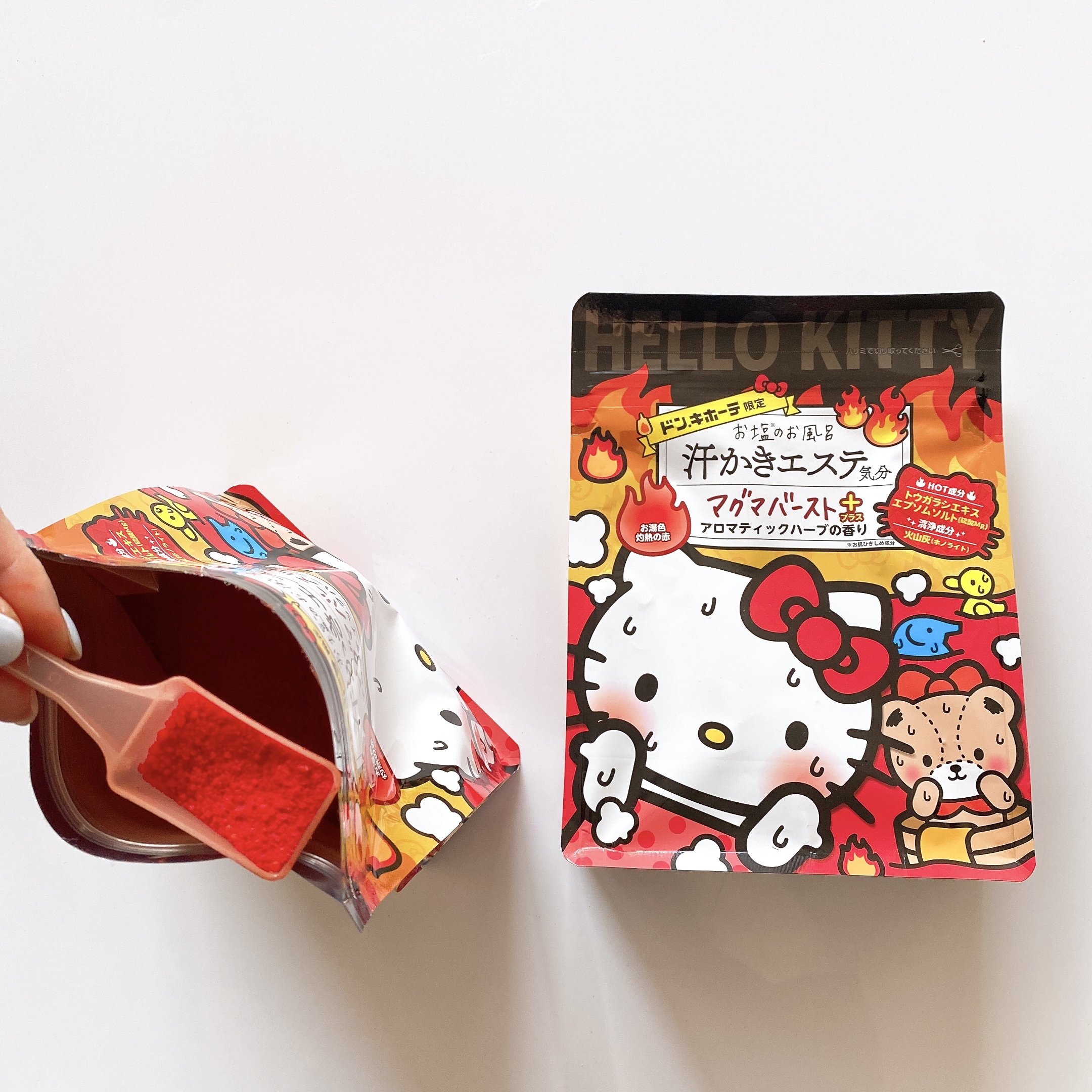 汗かきエステ気分 マグマバースト/マックス/無機塩系入浴剤を使ったクチコミ（1枚目）