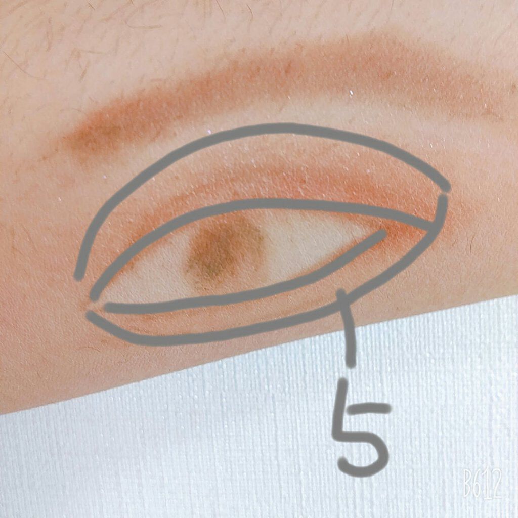 UR GLAM BLOOMING EYE COLOR PALETTE/U R GLAM/アイシャドウパレットを使ったクチコミ(3枚目)