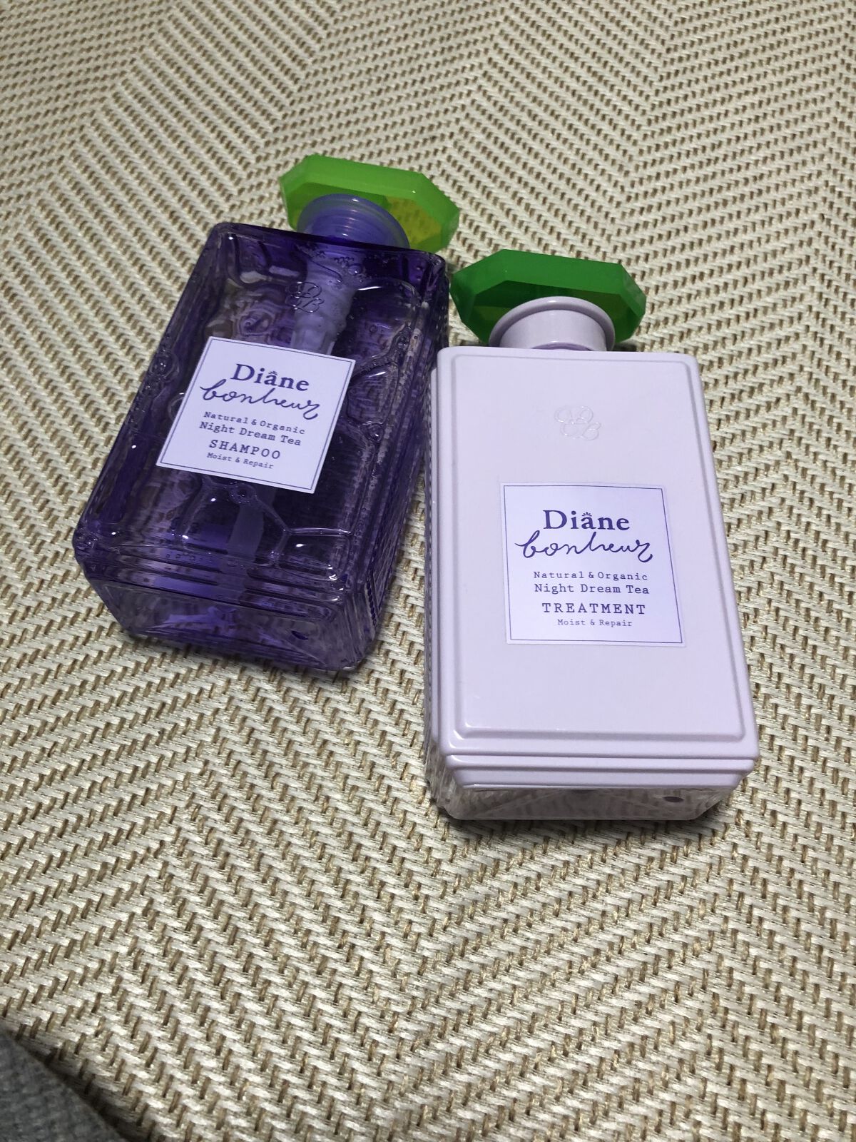 ダイアンボヌール モイスト＆リペア シャンプー/トリートメント ナイトドリームティーの香り/ダイアン/市販シャンプーを使ったクチコミ（1枚目）