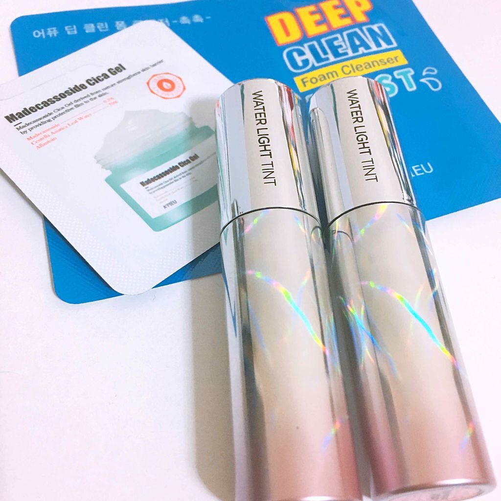 アピュー ウォーターライト ティント/A’pieu/リップティントを使ったクチコミ(1枚目)