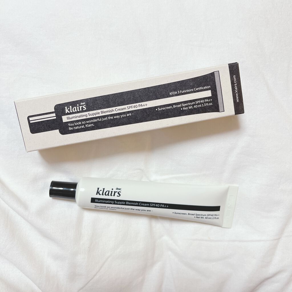 イルミネーティングサプルブレミッシュクリーム(40ml)/Klairs/化粧下地を使ったクチコミ(2枚目)
