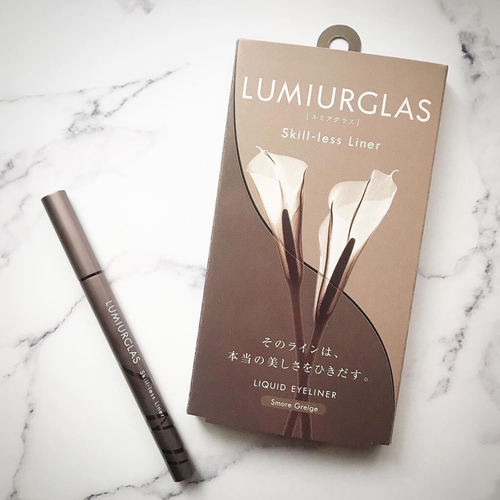 スキルレスライナー/LUMIURGLAS/リキッドアイライナーを使ったクチコミ（1枚目）