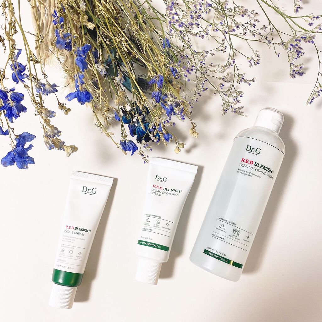 レッドB・Cスムージングクリーム/Dr.G/フェイスクリームを使ったクチコミ(1枚目)