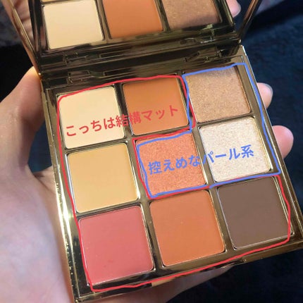 長相思シリーズ 9色アイシャドウパレット/CATKIN/アイシャドウパレットを使ったクチコミ(5枚目)