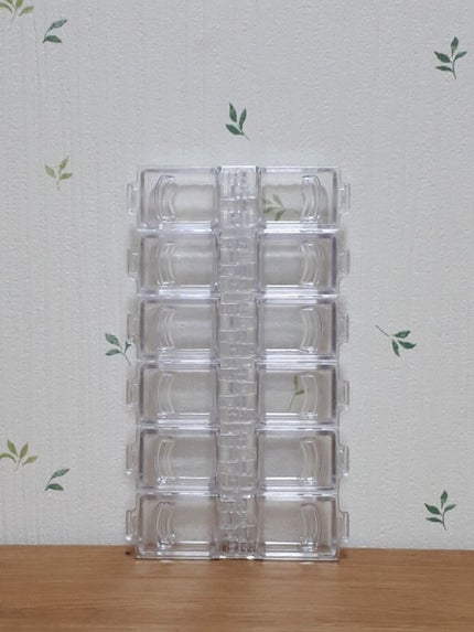 デコパーツケース 12マス(1コマづつ開けて使用可能)/セリア/その他を使ったクチコミ(2枚目)