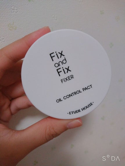 フィックス&フィックス パウダーフィクサー/ETUDE/ルースパウダーを使ったクチコミ(1枚目)