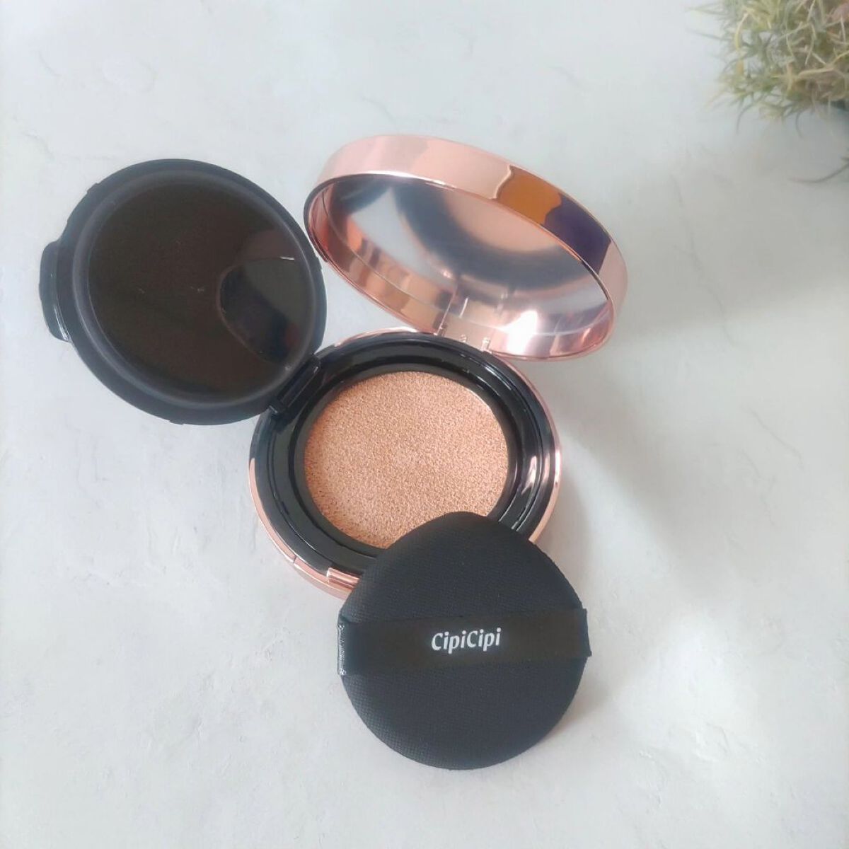 シピシピ フィットスキンクッション/CipiCipi/クッションファンデーションを使ったクチコミ（3枚目）