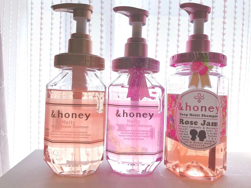 &honey Melty モイストリペア シャンプー1.0/モイストリペア ヘアトリートメント2.0/&honey/市販シャンプーを使ったクチコミ(5枚目)