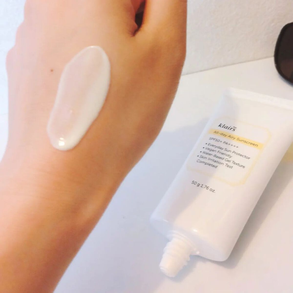 All-day エアリーサンスクリーン50g/Klairs/日焼け止めクリームを使ったクチコミ（3枚目）
