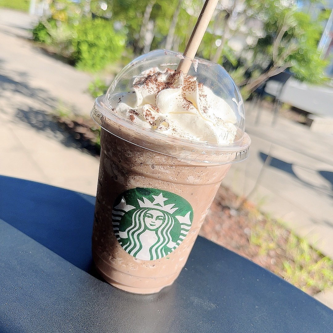 ダークモカチップフラペチーノ/スターバックス/ドリンクを使ったクチコミ（1枚目）