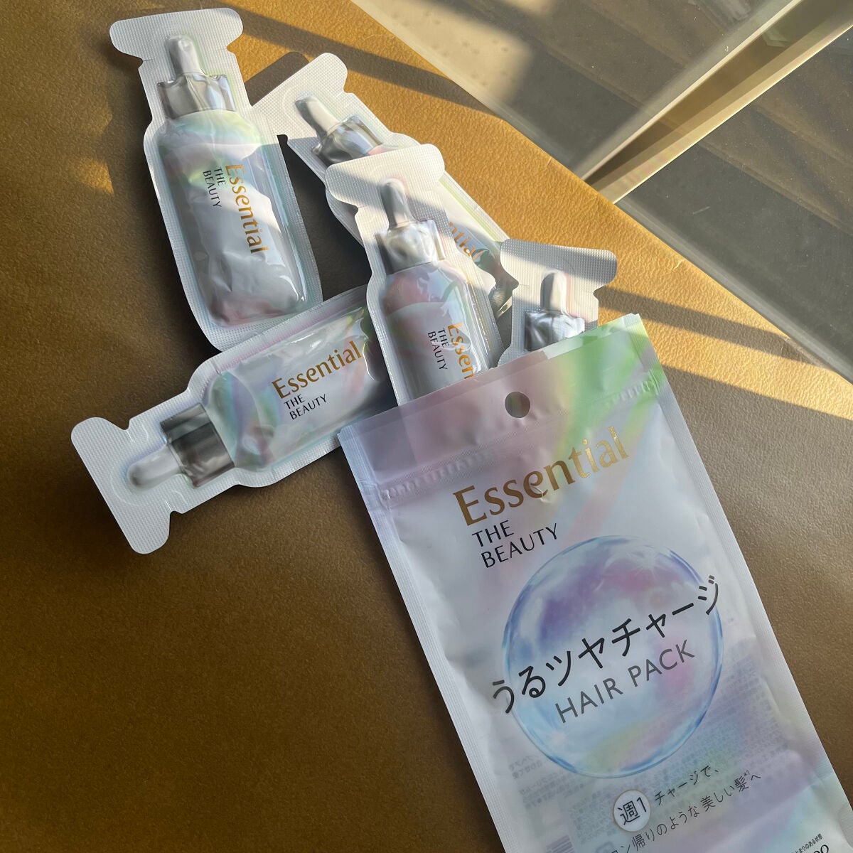 ザビューティ うるツヤチャージヘアパック/エッセンシャル/ヘアマスク・ヘアパックを使ったクチコミ(1枚目)