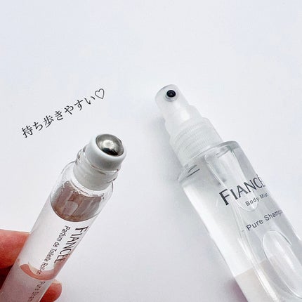 ボディミスト ピュアシャンプーの香り【パッケージリニューアル】/フィアンセ/香水(レディース)を使ったクチコミ(2枚目)