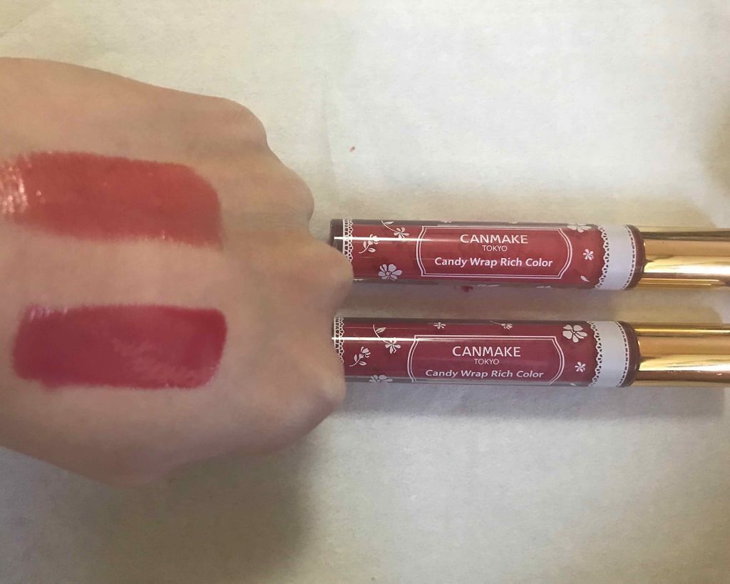 キャンディラップリッチカラー/キャンメイク/リップグロスを使ったクチコミ(3枚目)