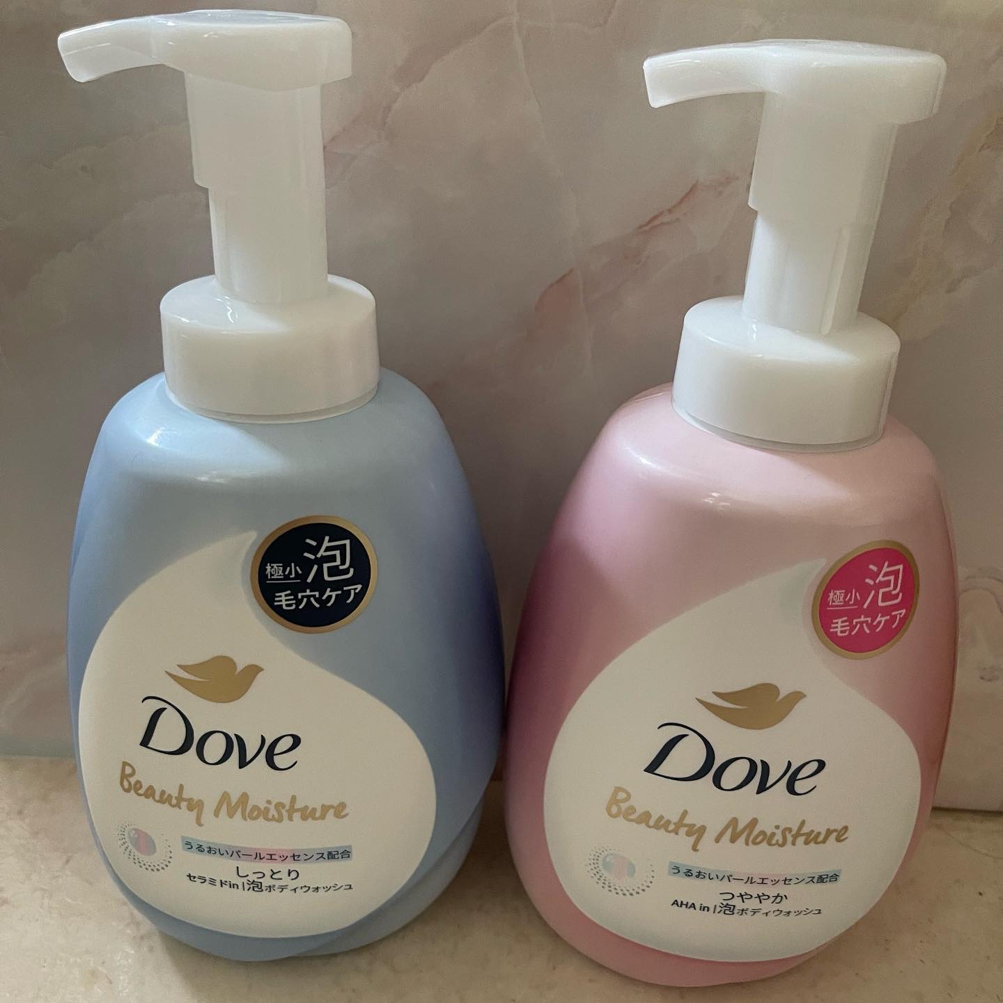 ビューティーモイスチャー 泡ボディウォッシュ つややか/ダヴ/ボディソープを使ったクチコミ（1枚目）