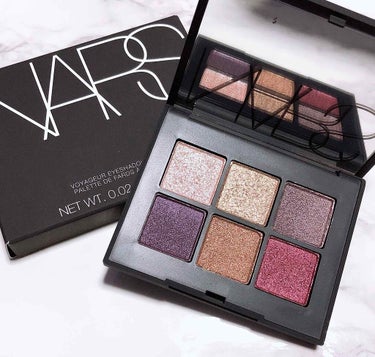 ヴォワヤジュールアイシャドウパレット/NARS/パウダーアイシャドウを使ったクチコミ（1枚目）