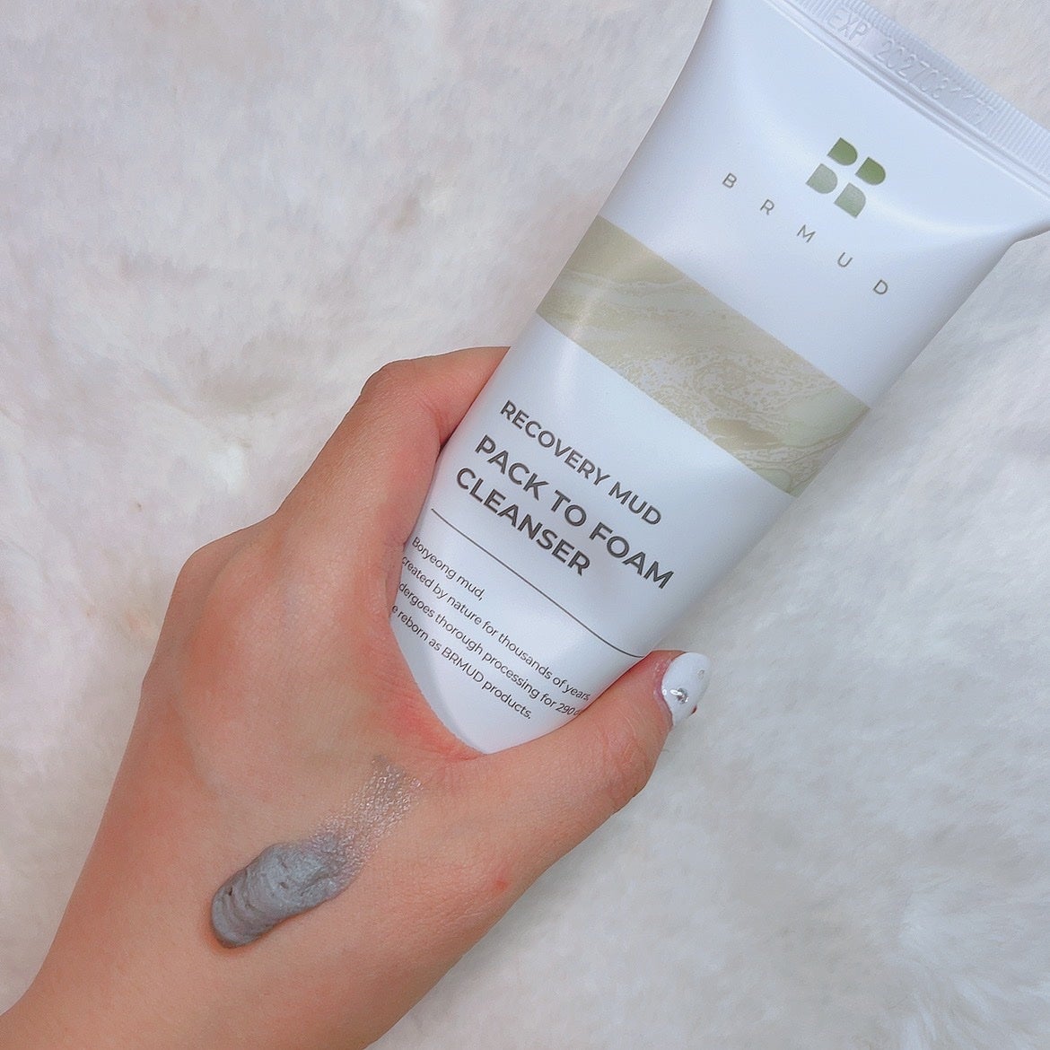 リカバリーマッドバックツーフォームクレンザー/BRMUD/洗顔フォームを使ったクチコミ(2枚目)