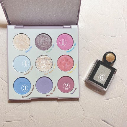 In A Trance/ColourPop/アイシャドウパレットを使ったクチコミ(3枚目)