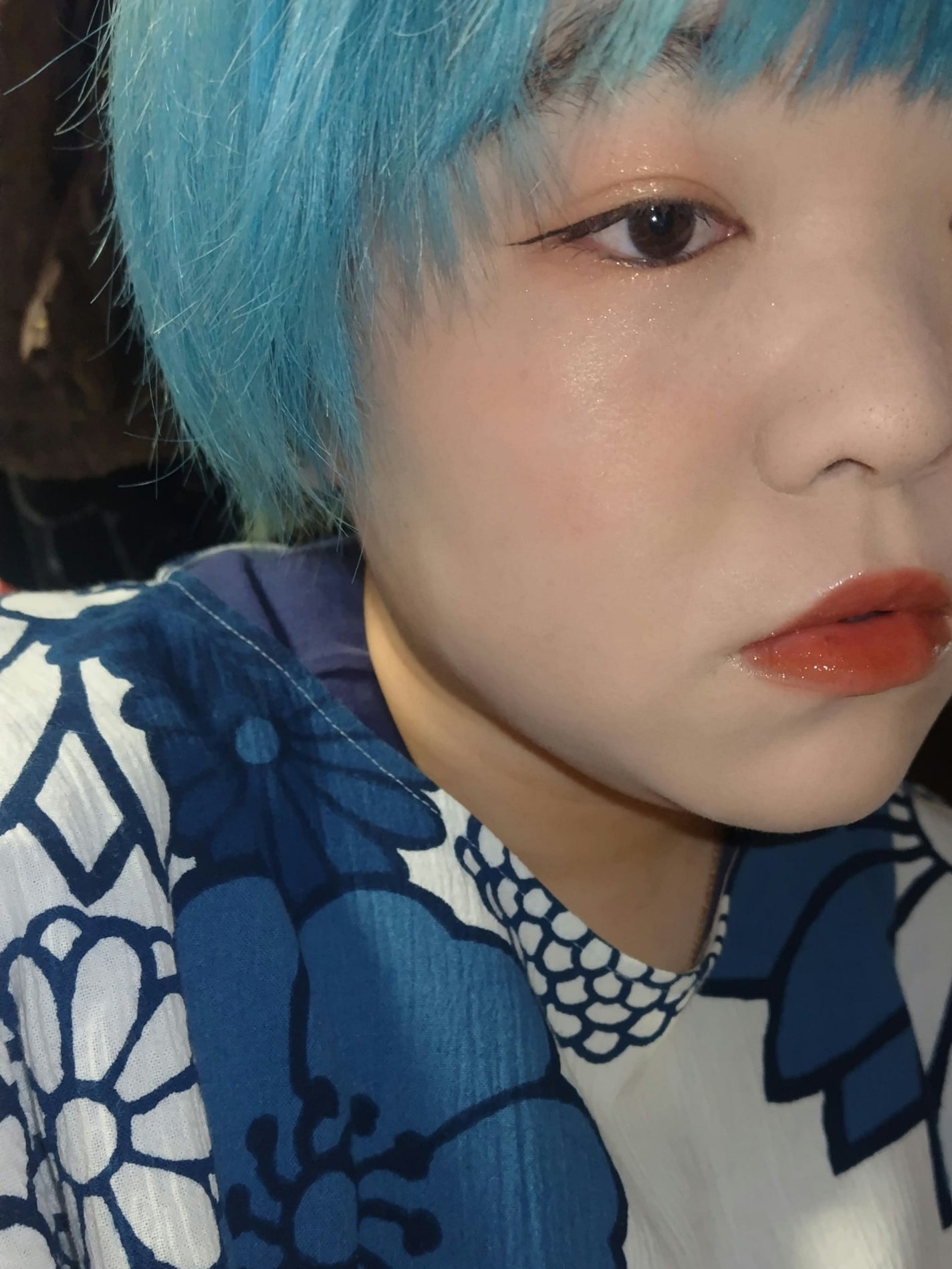 ピュア チーク カラー/heme/パウダーチークを使ったクチコミ(7枚目)