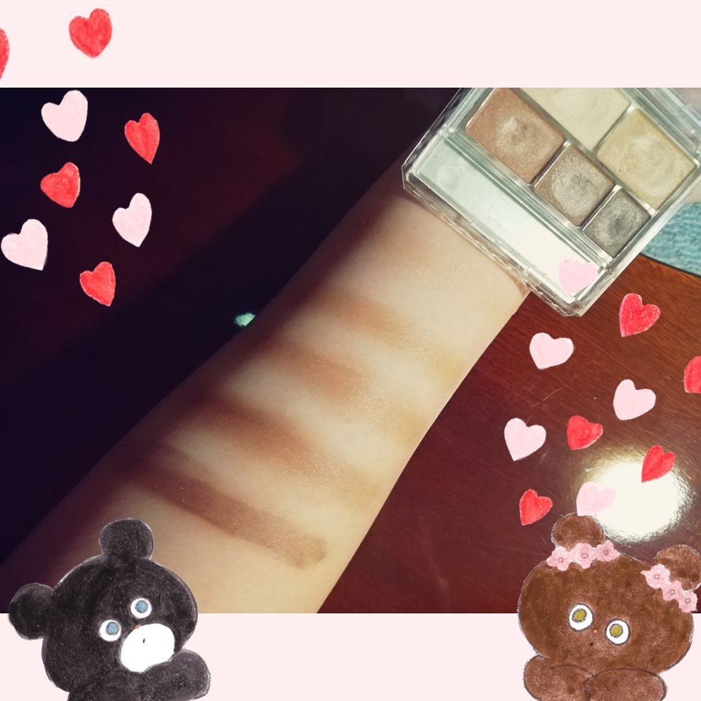 パーフェクトマルチアイズ/キャンメイク/アイシャドウパレットを使ったクチコミ(2枚目)