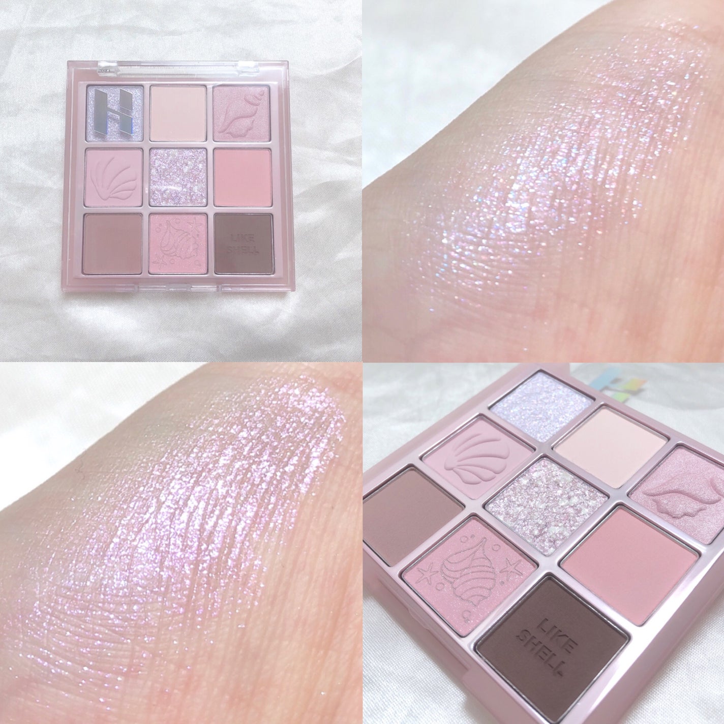 マイフェイブムードアイパレット 9カラー/HOLIKA HOLIKA/アイシャドウパレットを使ったクチコミ(2枚目)