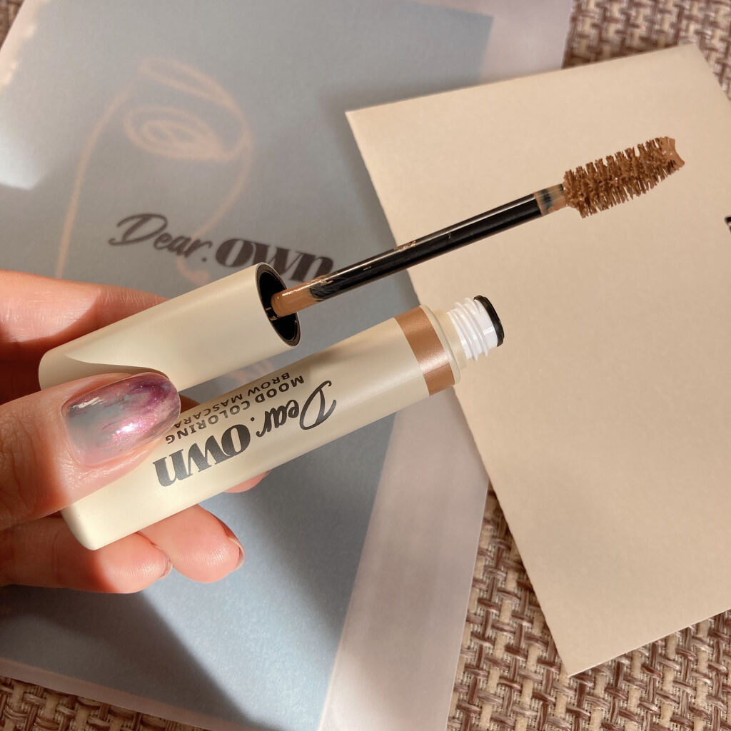 ムードドローイングブロウマスカラ/Dear.own/眉マスカラを使ったクチコミ（1枚目）