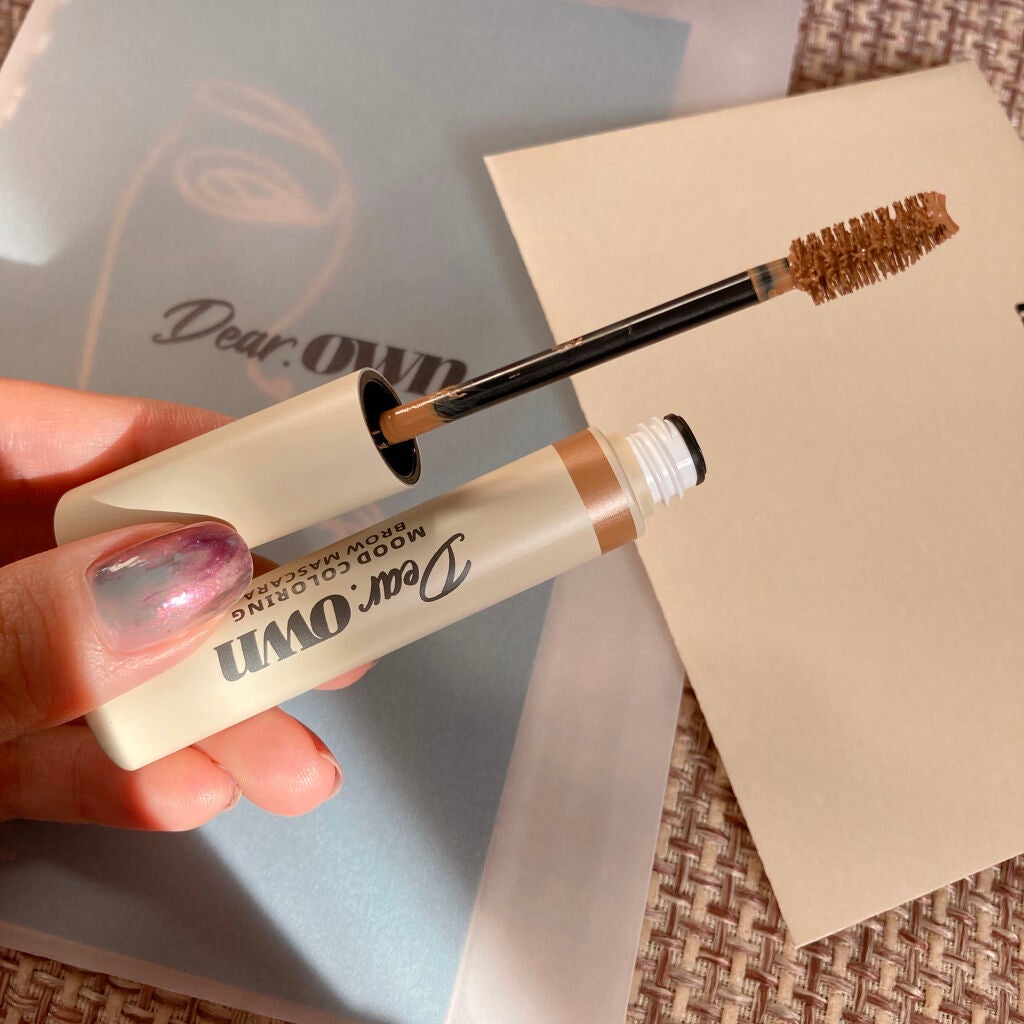 ムードドローイングブロウマスカラ/Dear.own/眉マスカラを使ったクチコミ(1枚目)